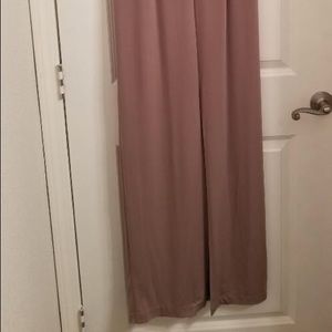 Long dress with split